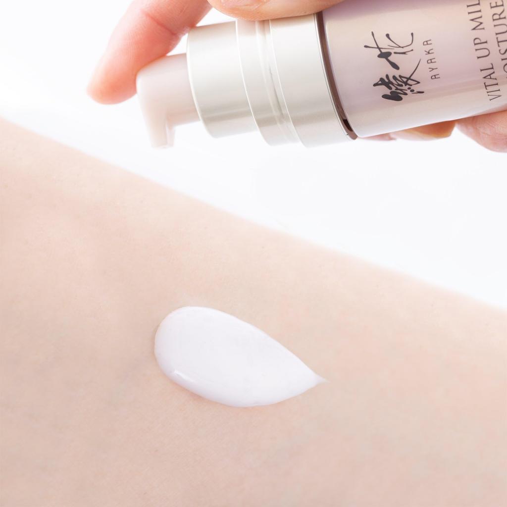 AYAKA Vital Up Milk Moisture 100mL Refill - Moisturizing, Firming, and Supple Skin