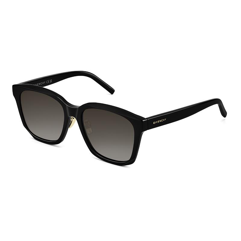 Givenchy Stylish Black Frame Square Sunglasses With UV Protection Compatible With Zeiss Lenses Unisex Sunglasses GV40018F