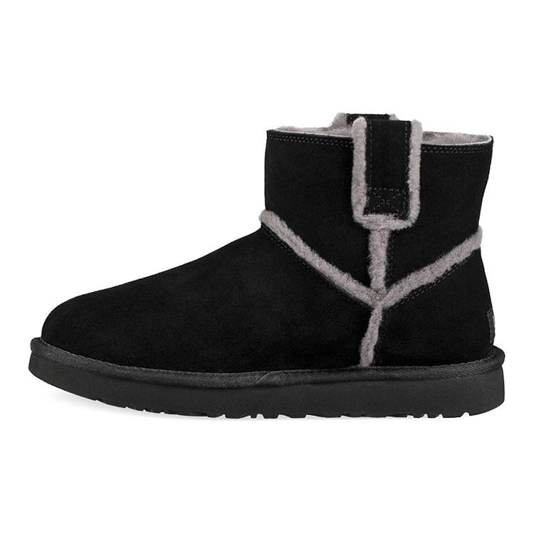 (WMNS) UGG Classic Mini Spill Seam Fleece Lined Black Women s 1100211-BLK EU 36