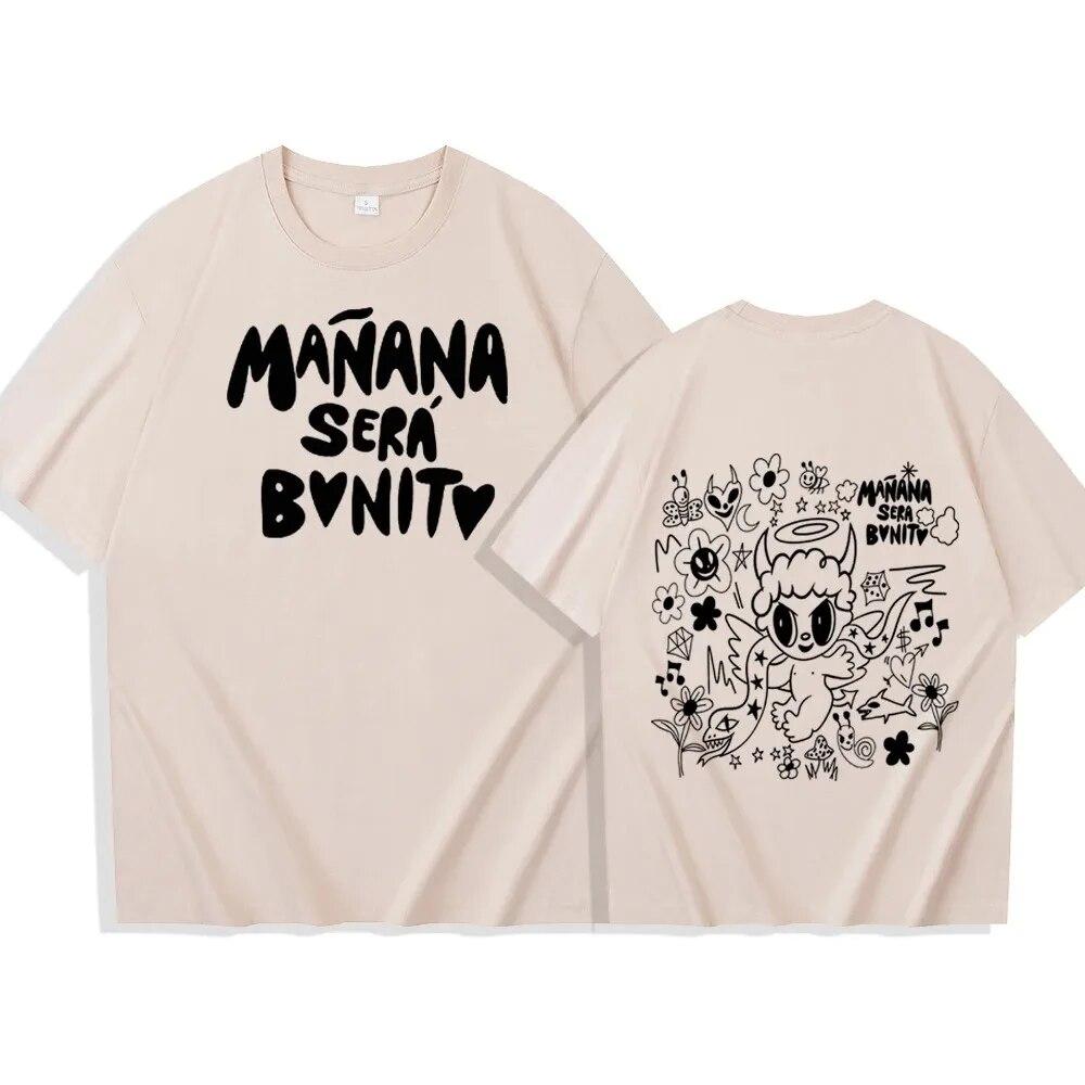 100% Cotton T Shirt Women Clothing Plus Size Karol G Bichota Printed Unisex's Graphic T-Shirt Top Gaza Summer Fashion Clothes Unisex