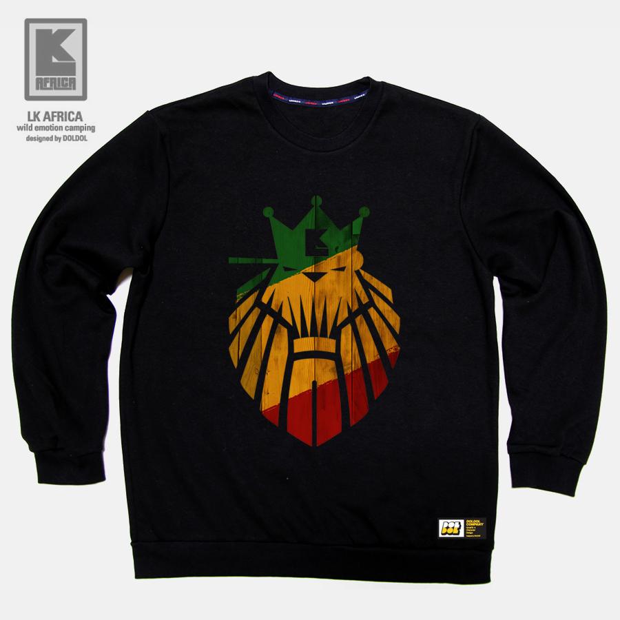 Doldol Lk Africa_Mtm-01 Свитшот Lk Africa Charcoal/S