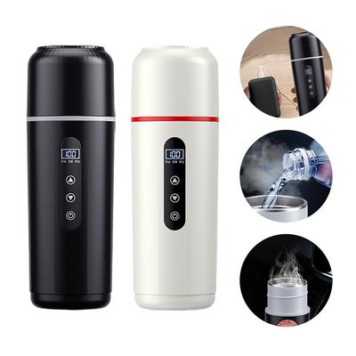 Vehicle-Mounted Boiling Water Cup 12V/24V Universal Preservation Heating Cup Heat 500ml USB Integrated Water Boiling A5C1