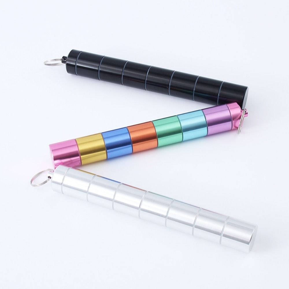 Compact Weekly Pill Box Aluminium Zinc Zinc Alloy Medicine Organizer Lightweight 7 Day Pill Case  Travel