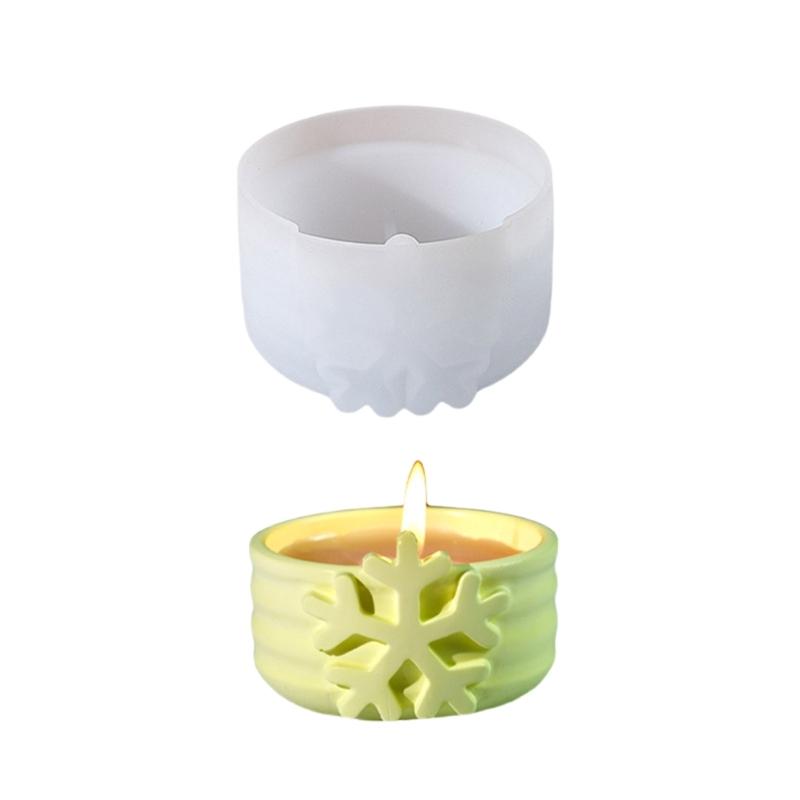 Silicone Jewelry Box Molds Ornaments Molds Christmas Series Silicone Craft Molds Candlestick Molds for Candle Holders