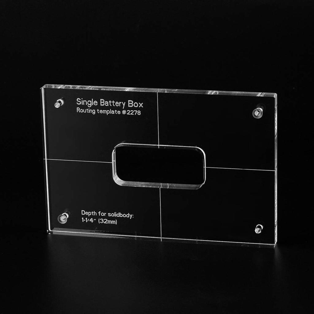 Musiclily Pro Acrylic Template for Single Box Processing