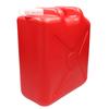 Mizuho Chemical Industry Flat Can, Nozzle, 20L, Red, 0207R, Double-Ended, Colored Poly Tank