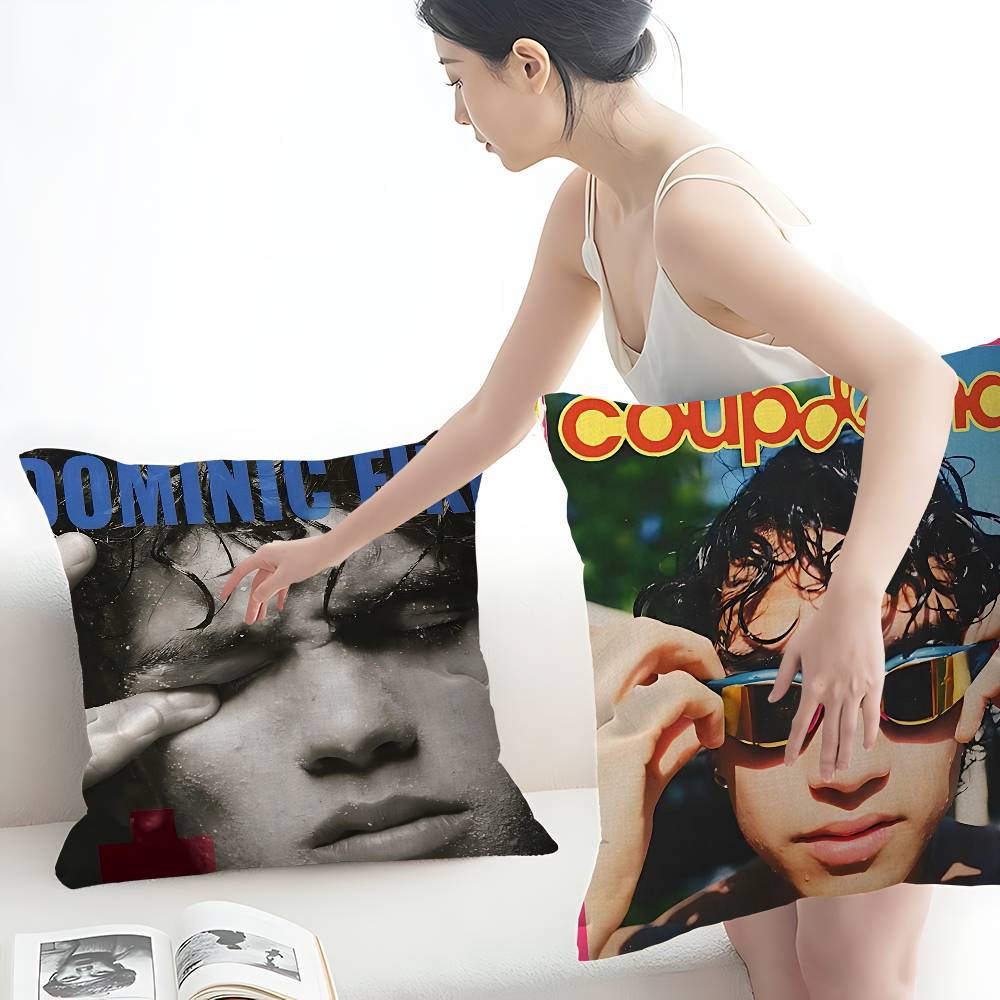 D-Dominic Singer F-Fike Cushion Cover Polyester Sofa Cushions Decorative Throw Pillows Home Decoration Pillowcover