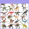 Conjunto de Miniaturas Realistas de Dinossauros com Vários Modelos Fabricados em Material PVC Durável
