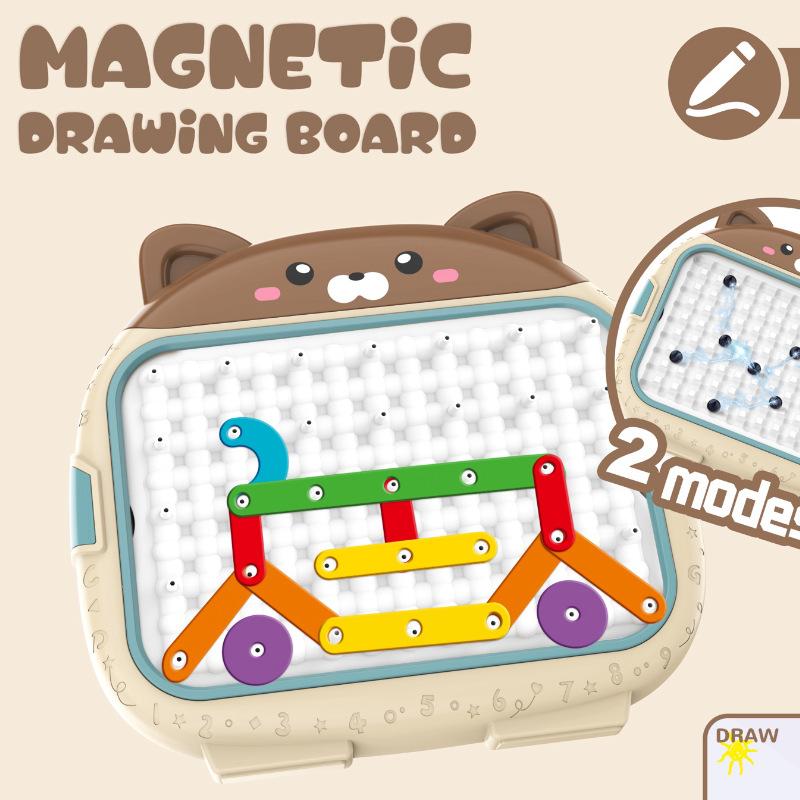Children'S Early Education Magnetic Pen Drawing Board Maze Pen Control Training Magnetic Pen Intelligence Maze Walking Toys