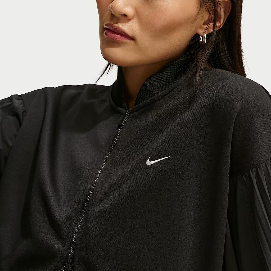 Nike Sportbekleidung Reißverschluss Locker Gespleißt Langarm Jacke Damen Jacken IQ0437010