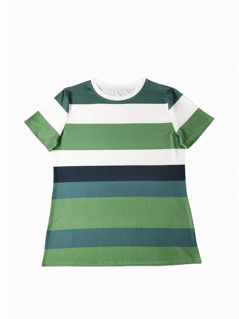 Women's Short-sleeved T-shirt, 3D Digital Printed Shirt, Fun Retro Style,