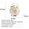 New classic student home bell small alarm clock Ultra-quiet mini alarm clock for junior high school students' bedrooms