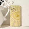 Art Summer Style Golden Sun Case For Samsung Galaxy S25 S24 Ultra S23 Plus S22 S21 S20 FE A15 A35 A54 A55 Cover
