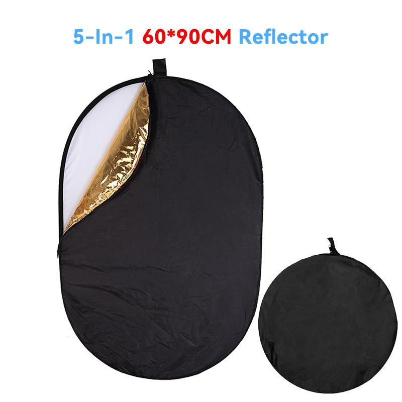 22/32/43 Inch Photography Reflector Light Reflectors for Photography Multi-Disc Photo Reflector Collapsible with Bag