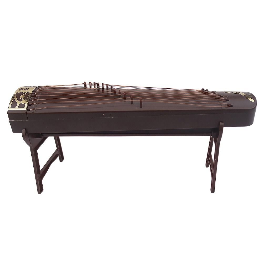 Screen Chinese Style Decoration Props Plastic Doll Photo Props Trendy Flute Guzheng  Girls