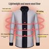 FIRS Men's 100% Wool-Lined Thermal Business Shirt
