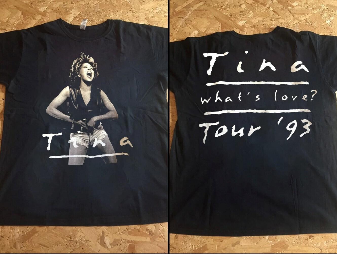 Футболка Tina Turner 1993 Whats Love Tour, Футболка Tina Turner Tour 1993 XXL