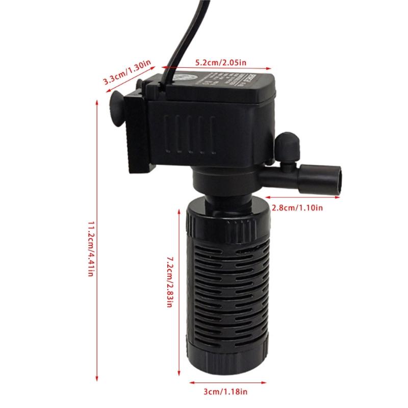 Fishbowl Filter With Advanced Cleaning Technology Motor Energy Saving Design