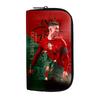 Borsa a mano da donna e uomo Borsa per cuffie Portafogli Ronaldo Portamonete Portamonete Portafogli per soldi Carta di credito Borsa per soldi Borsa portaoggetti Stella del Calcio
