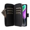 R20 For iPhone 14/13 Case Zipper Pocket Leather Phone Cover Stand View