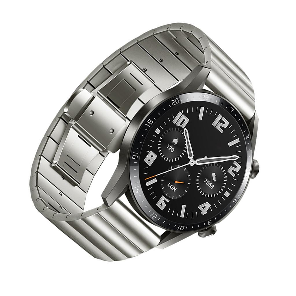 22mm Watchband Stainless Steel Watch Band Strap Wristband Replacement for HUAWEI WATCH GT2 46mm   HONOR MagicWatch2