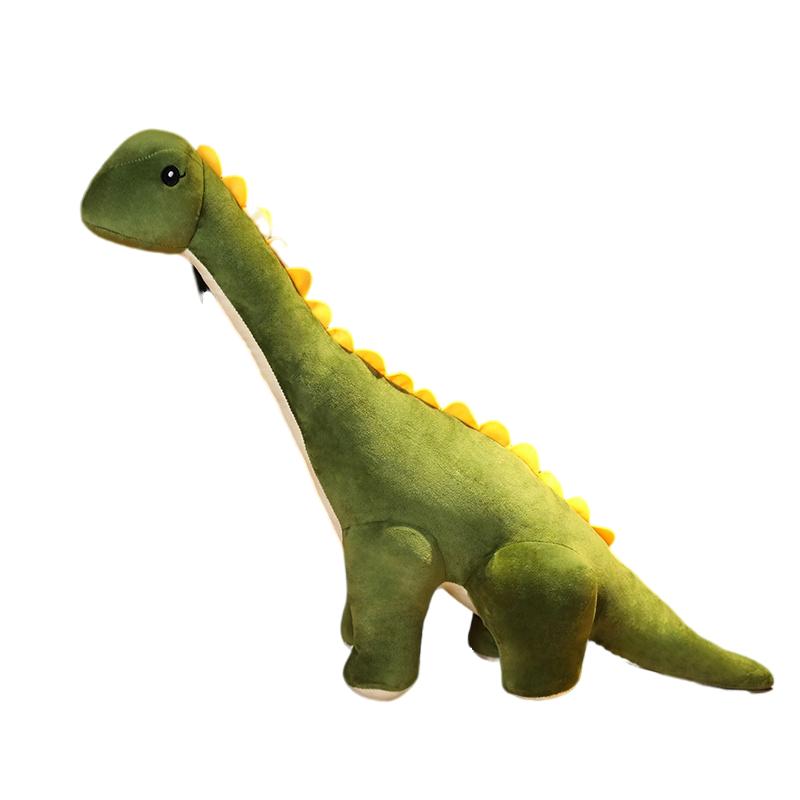 50Cm Cute Tanystropheus Dinosaur Plush Toy Stuffed Blue Green Pink Dino Cartoon Animal Plushie Birthday Gift