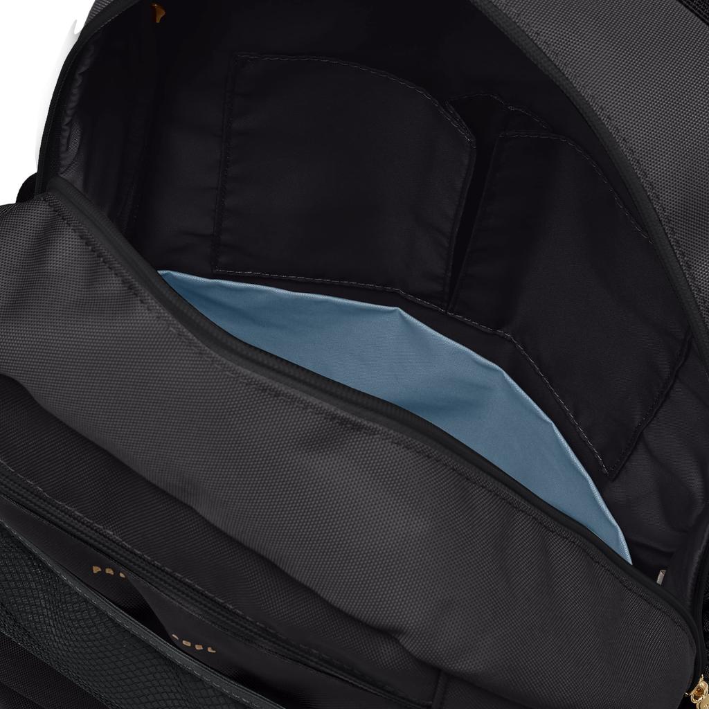 Backpack Unisex Childcare Bag Equipped with Antibacterial Pocket Lightweight Large Capacity 21L B4 Storage 11156 Black H45 X W34 X D16cm [Private