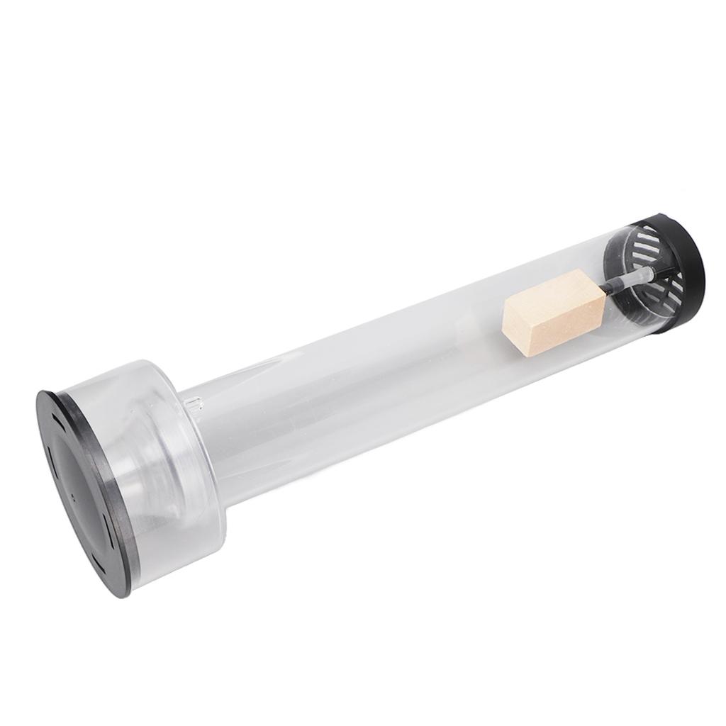 Aquarium Protein Skimmer Pneumatic Small Acrylic Fish Tank Protein Filter Separator for Seawater Tanks