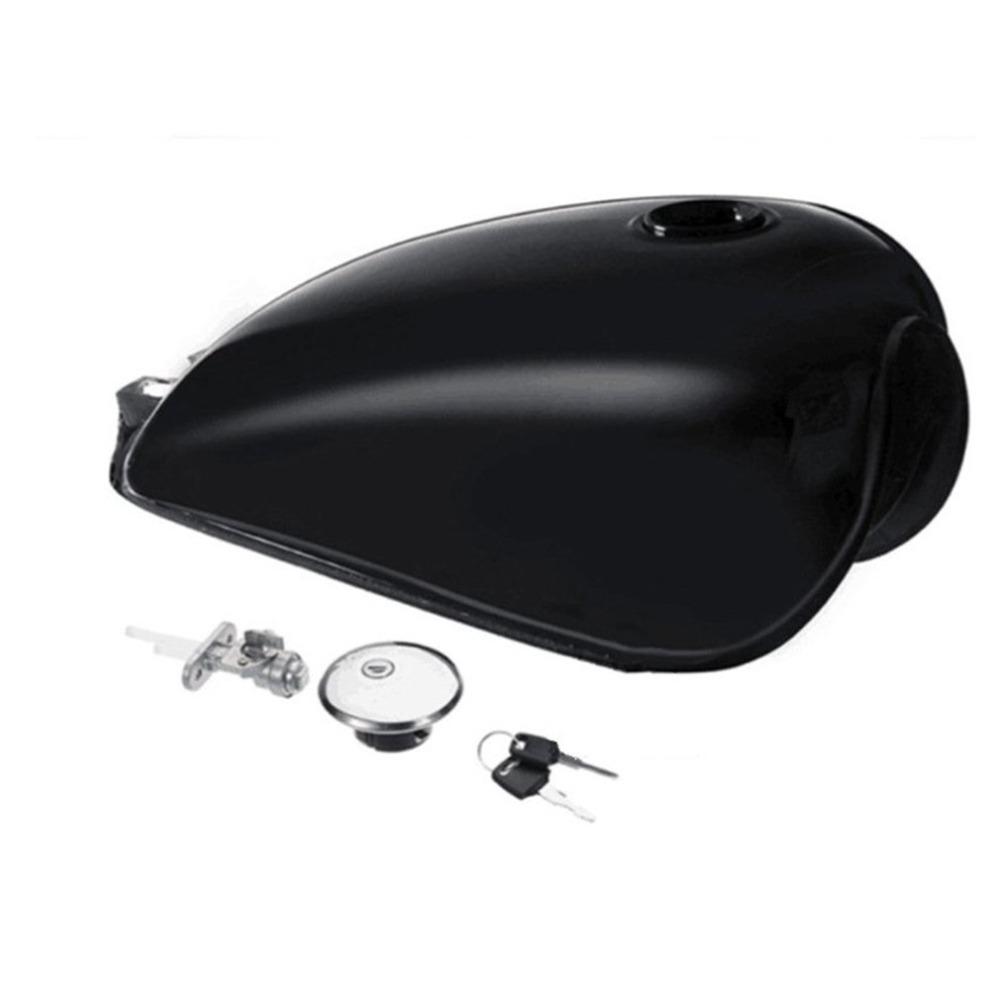 Universal Iron Fuel Tank For Suzuki GN125 GN Easy To Install with Fuel Switch with Fuel Cap