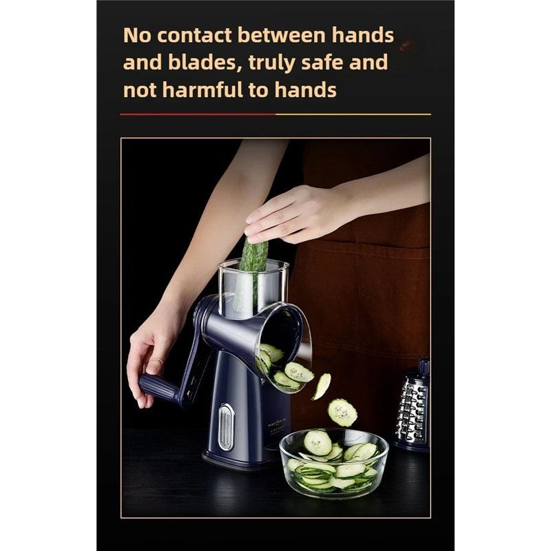 Multifunction Manual Vegetable Slicer Potato Cutter Cheese Grater Veggie Chopper Meat Grinder Food Shredder