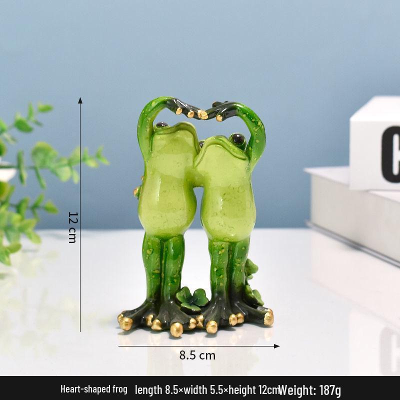 Yoga Frog Figurine Birthday Gift - Ideal for Bedroom, Study, Living Room, Desktop, Entrance, TV Cabinet, or Wine Cabinet Decor
