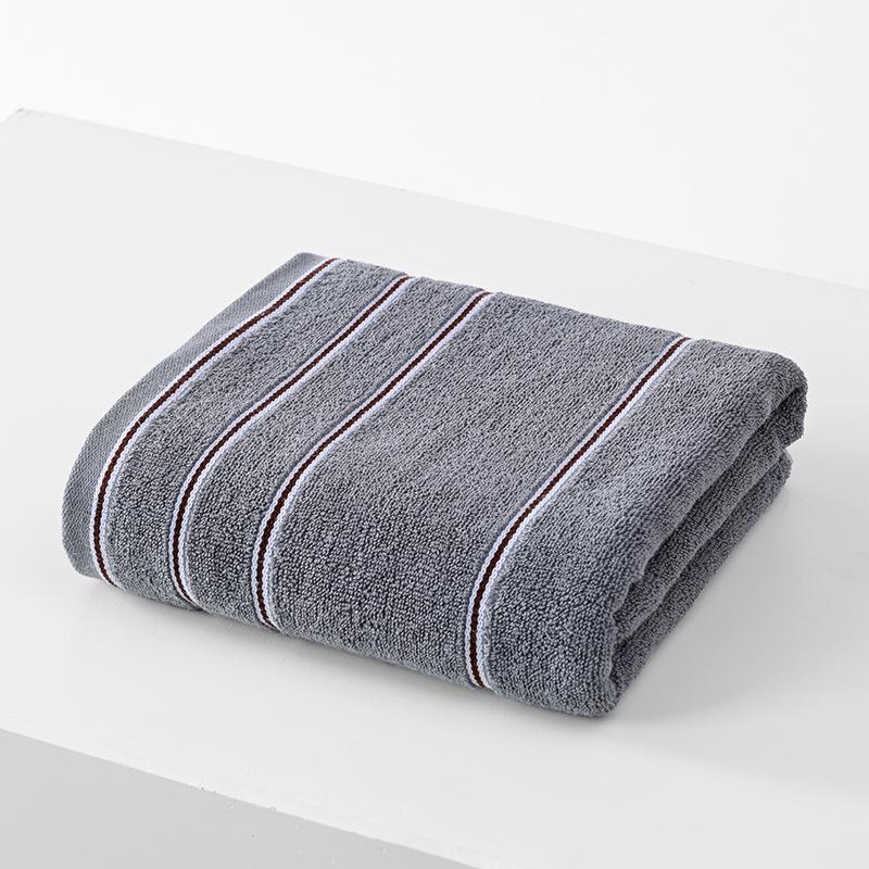 High-End Embroidered Pure Cotton Absorbent Face and Bath Towel for Adults