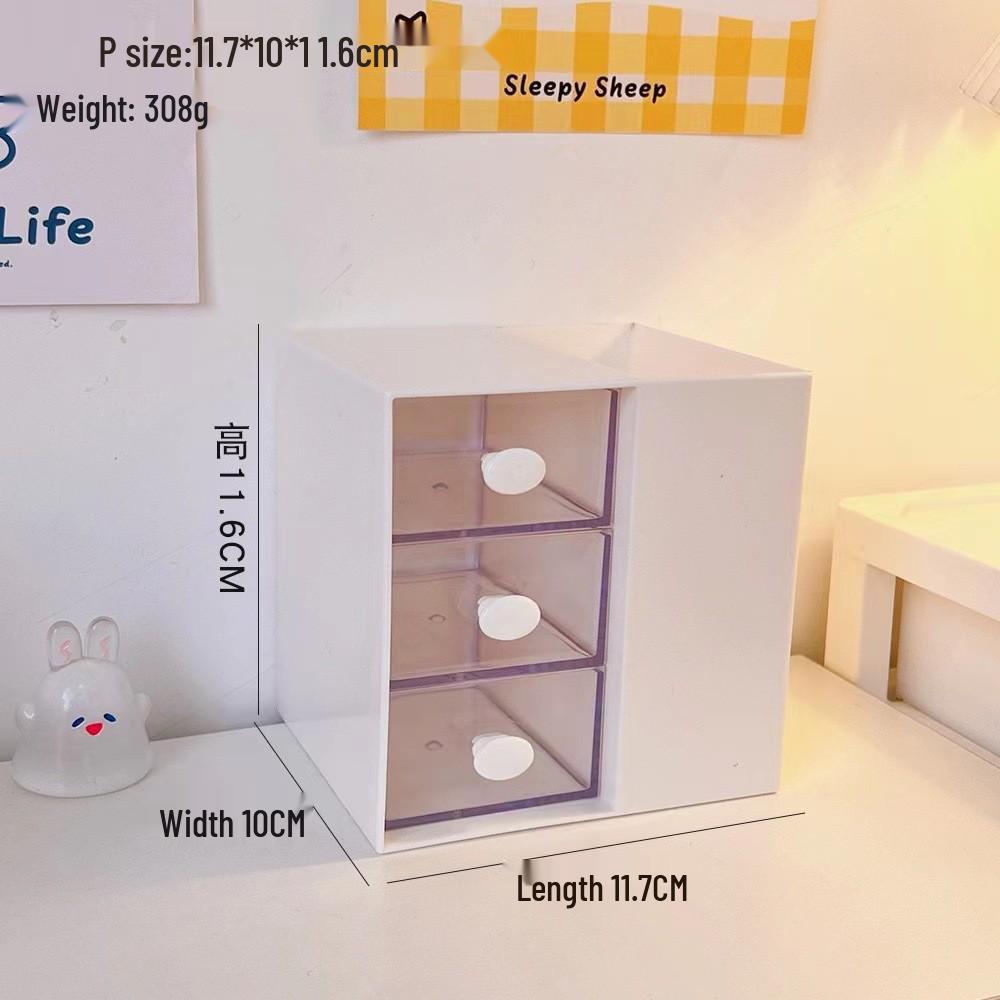 

Прозрачный милый настольный держатель для ручек и помады для офиса и студентов