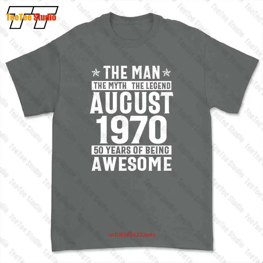 Legends Were Born In August 1970 Tshirt Tee PR3I