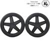 Totoro Ball Replacement Rear Wheels for Large Pet Tire Parts for Large Pet with 2 Left and Right Rear for Replacement Carts, Carts, Spring, Wheels,