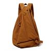 Women's Solid Color Backpack Men's Nylon Backpack Large Capacity Student Schoolbag
