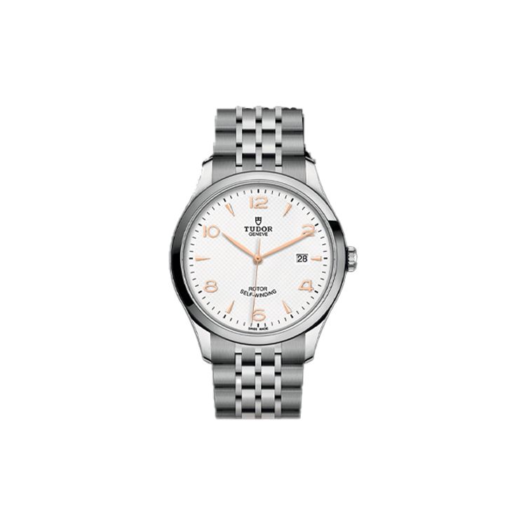 Tudor 1926 Serie Automatik Mechanisches Uhrwerk Wasserdicht Datumsanzeige Uhr Herrenuhren Weißes Stahl M91650-0011