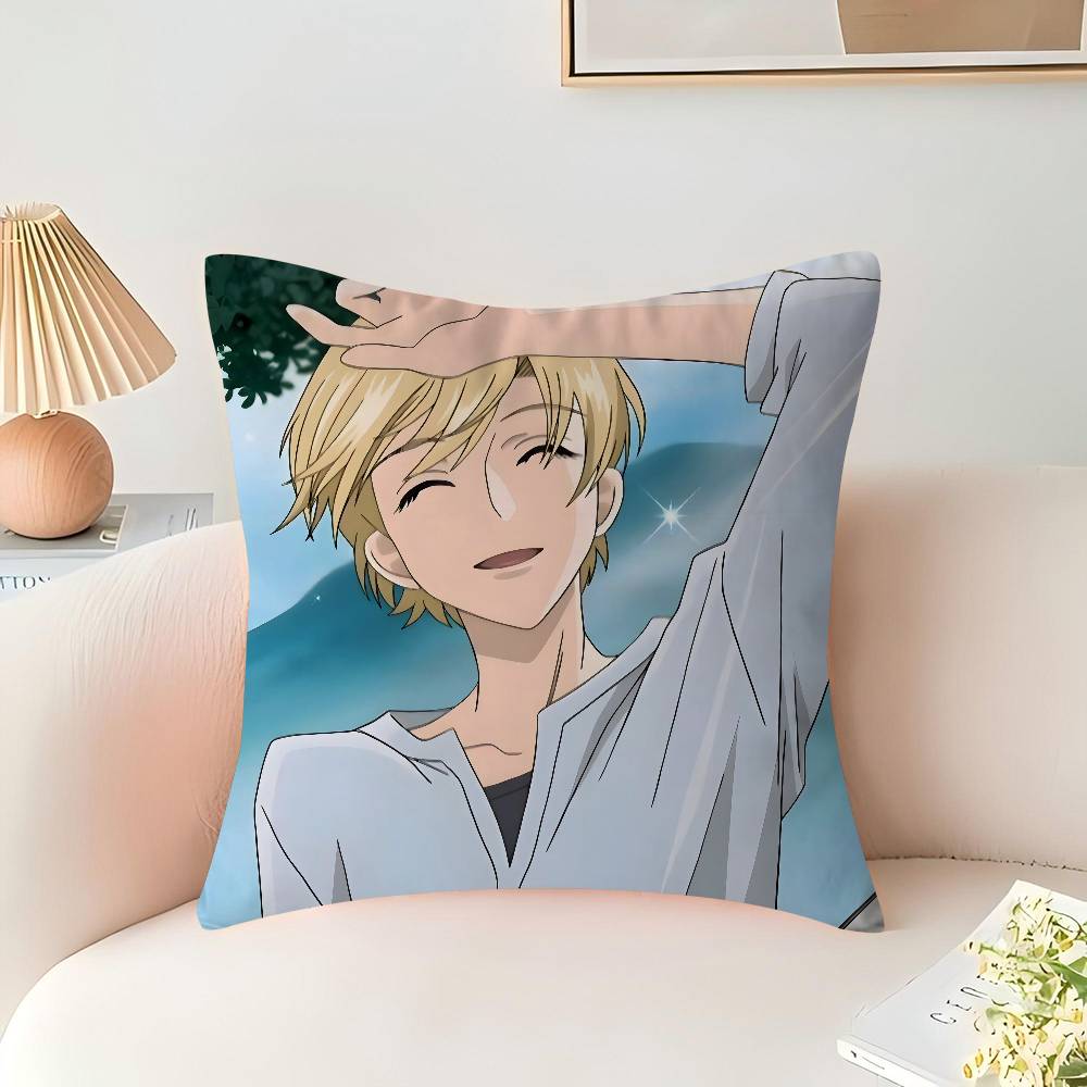 Ouran High School Host Club Tamaki Pillowcase Toon Gift Cushion Cover Bedroom Home Sofa Chair Seat Decor Pillow Case