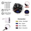 52mm Zeiger Drehzahlmesser 4000 Rpm Tacho Meter Gauge Mit Rot Hintergrundbeleuchtung Für Auto Boot Yacht Rv 9 -30v