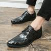 Fashion High Quality Brand Men's Leather Casual Shoes High-end Banquet Pointed Dress Shoes Formal Suit Office Men's Business Shoes