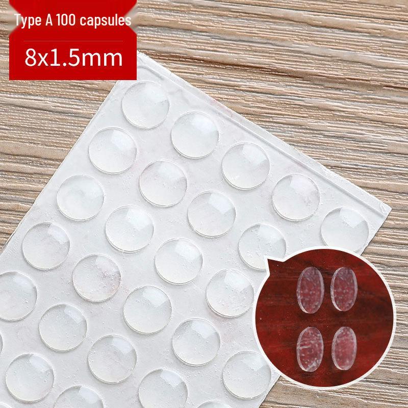 Silicone Anti-Collision Door Knob Pad & Wall Protector Set