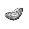 Elegant Fruit Basket Metal Wire Storage Bowl Elegant Serving Dish Modern Snacks Plate Home Decoration Accessories