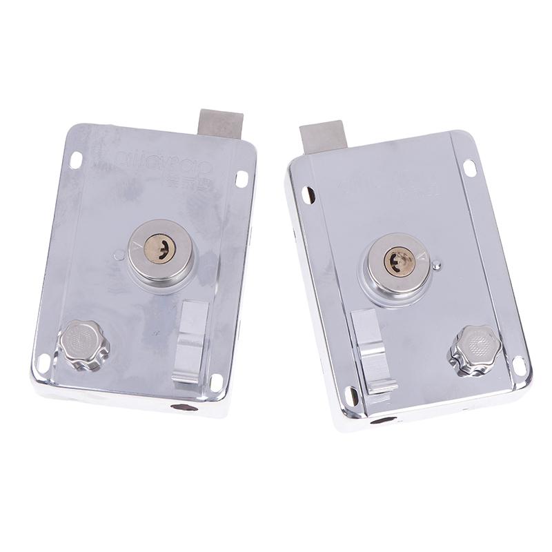 Încuietori de Fier Externe Securitate Încuietoare Antifurt Încuietoare cu Asigurare Multiplă Feronerie Încuietoare Poartă Lemn