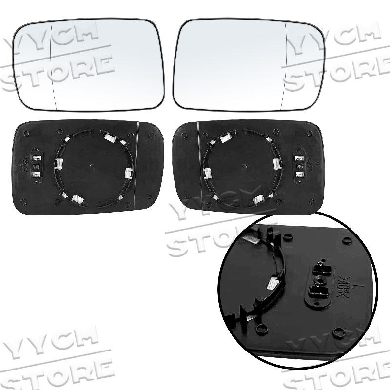 Auto Weitwinkel Rückspiegelglas Beheizbar Links Rechts 51167028427 51167028428 Für 7er Reihe E46 E65 E66 E67 2000-2008