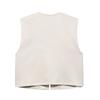Spring/Summer 2025 Women's Slim Fit Velvet Embroidered Round Neck Vest