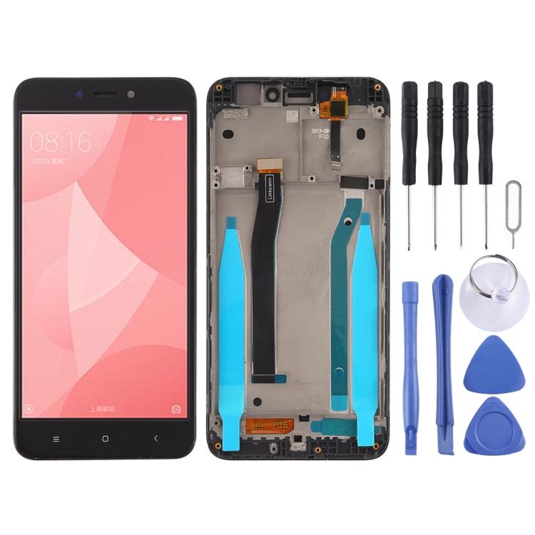 

TFT LCD экран для Xiaomi Redmi 4X Digitizer полная сборка с рамкой чёрный