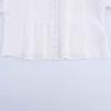 Women's European & American Style Hollow Embroidery Short Shirt - Spring 2025