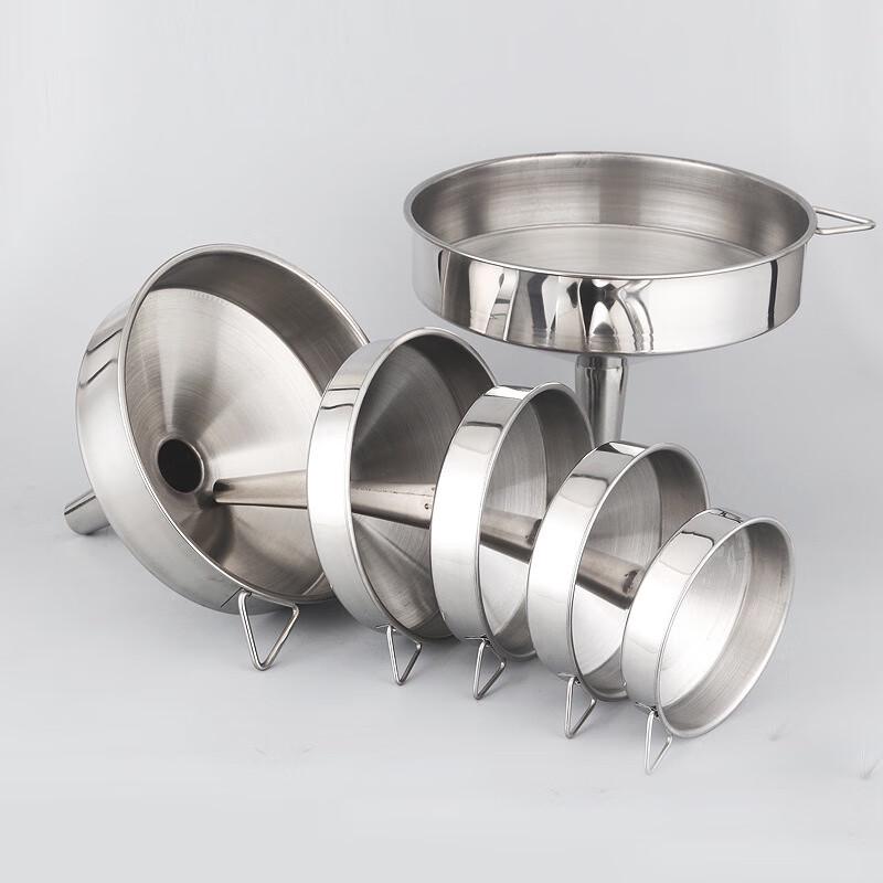 Stainless Steel Funnel Set with Filter