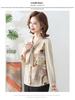 2025 Chic Chiffon Blouse for Middle-Aged & Elderly Women - Stylish Spring/Summer Base Layer Top