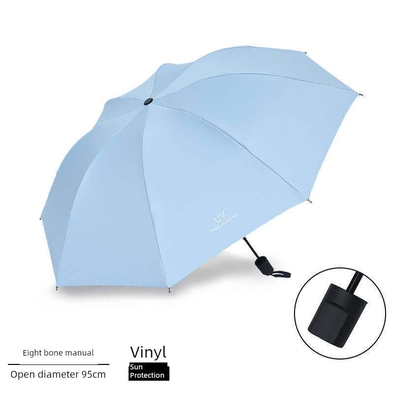 Automatic Dual-Purpose Anti-Uv Large-Rib Sun Umbrella, Thickened and Reinforced, 70% off Multi-Rib Sunshade Umbrella, Rain and Sun Umbrella